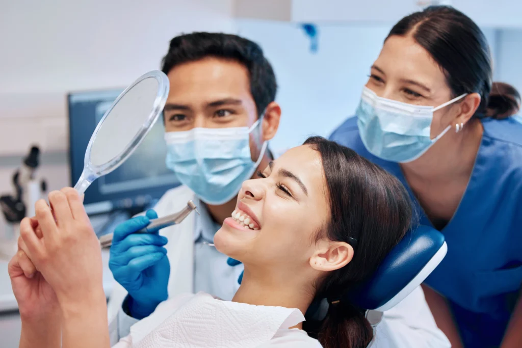 Adult orthodontic re-treatment at Shining Smiles Orthodontics